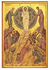 Painting of Transfiguration of Christ